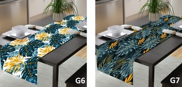 ЦВЕТНАЯ МАТОВАЯ НАСТОЛЬНАЯ ДОРОЖКА 40x120 TABLECLOT G20