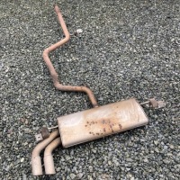 Audi a3 8v / golf 7 выхлоп гаситель конечный 5q0120b / 5q6253611c с Разборки, фото thumb