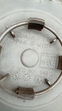 фото thumb №9, Ковпачки алюмінієвий диск vw оригінальний номер 3c0601149q vw 145mm