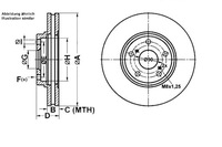 фото thumb №1, Ate гальмівні диски гальмівні 2szt lexus rx 300 awd mcu15
