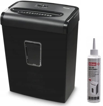 Уничтожитель бумаги Hama M8 PREMIUM 20л для картона + консервирующее масло