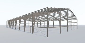 Зал из металлоконструкций 24x54x6 KOBEX HALE