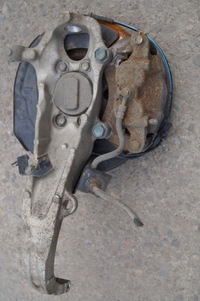 фото thumb №5, Поворотный кулак правый перед infiniti q50 2.2 cdi