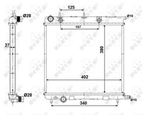 фото thumb №2, Радиаторов двигателя воды жидкости охлаждающей nrf do citroen c3 1.4 hdi 1.6