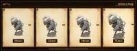 Фигурка «Forbidden Section Konstrukt» в масштабе 28 — для раскрашивания в стиле DnD Pathfinder