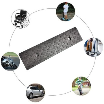 ПОРОГ ВЕЛОСИПЕД МОТОЦИКЛА 50*13*3 СМ ПЛАСТИК