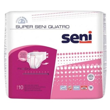 SUPER SENI QUATRO XL Pieluchomajtki dla dorosłych