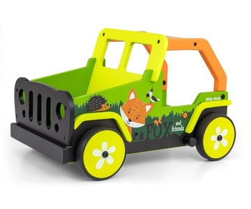 Детские ходунки-толкачи Игрушка с замком на колеса Explorer +12м Milly Mally