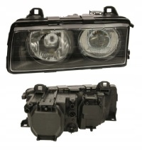 Купити Фара фара лівий bmw 3 e36 95-00 h1+h1, фото thumb