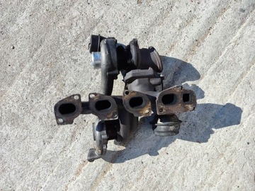 фото thumb №8, Турбонагнетатель би-турбо saab 9-3 ii 07-11 1.9ttid z19dtr 55215256
