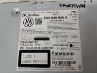 фото thumb №5, Vw golf vii sportsvan магнитола считыватель магнитола 5g0035846a