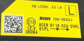 фото thumb №16, Nissan qashqai 3 j12 21- фара правый полный led оригинальный