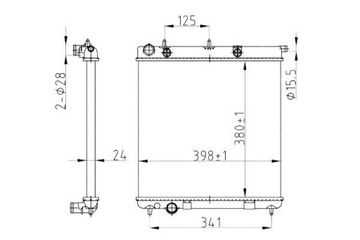 фото thumb №2, Nrf радіаторів citroen c2 03- peugeot 207 06-