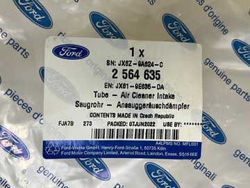 фото thumb №9, Ford kuga mk3 19+ / focus mk4 18+ труба впускна фільтра