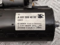 Стартер mercedes-benz gle w166 a6519064800 2.1l дизель 150kw 2018 с Разборки, фото thumb