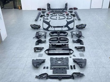 фото thumb №16, Bmw x5 g05 x5m bodykit f95 2018-2021 бампер дифузор решітка радіатора зад бампер x5 m