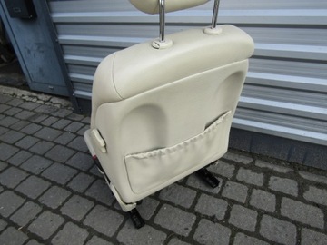 фото thumb №15, 3 mercedes w211 02-06 сидіння праві пасажира європа шкіра кремовий