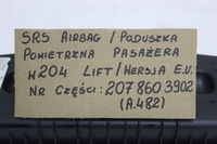 фото thumb №16, Подушка безпеки подушка пасажира mercedes-benz оригінальний номер a2078603902