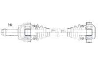Nty привідний вал привідна bmw x5 09- x6 10- atm задня лівий/правий Ціна, фото thumb