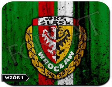 Коврик для мыши WKS ŚLĄSK WROCŁAW + надпись! ! !