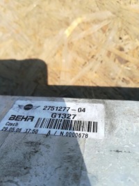 Интеркулер радиатор mini cooper r60 s 1.6 2751277-04/07 Оригинал, фото thumb