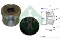 фото thumb №13, Зчеплення генератора bmw 3 e46 316 i,