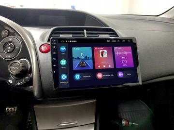 РАДИО GPS ANDROID НАВИГАЦИЯ BT HONDA CIVIC 2006-2012 CARPLAY 2 ГБ 64 ГБ