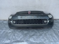 фото thumb №1, Fiat 500 lift бампер передній kompletny хром 2016-