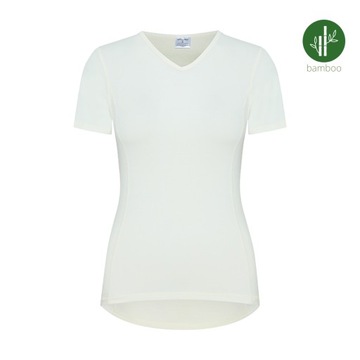 T-shirt damski termiczny bambus MERINO WOOL S