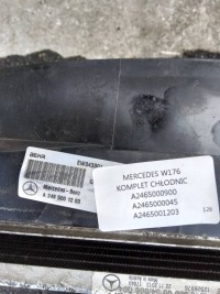 фото thumb №12, Mercedes w176 комплект радиатор a2465000900 a2465000045 a2465001203