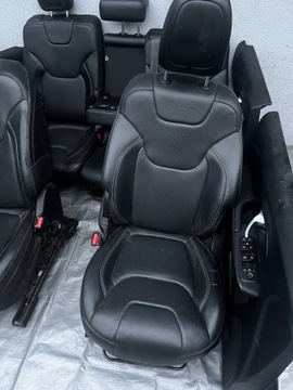 фото thumb №9, Jeep cherokee kl сидіння диван обшивки шкіра