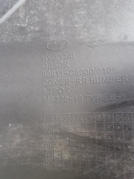фото thumb №14, Hyundai i20 ii бампер зад задній 2014-2018 оригінал 86611c8000 86611c8010