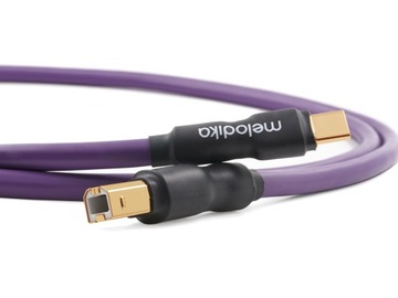 Melodika MDUCB10 Фиолетовый кабель плоттера USB C-B DAC 1м