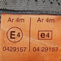 Ремень безопасности левый задний  kia rio 5d 0429157 / adc2130 nr40 Цена, фото thumb