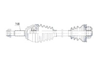 фото thumb №10, Nty полуось приводная fiat doblo 1.3jtd 05- 1.9jtd 03- правая