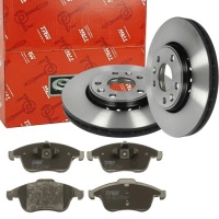 фото thumb №1, Trw тормозные диски + тормозные колодки перед do renault laguna iii grand scénic iii 296mm