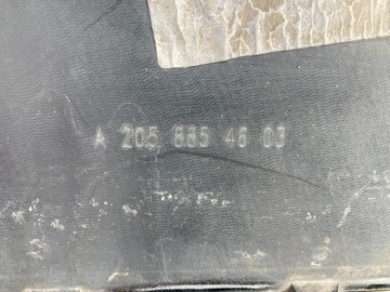 фото thumb №10, Mercedes-benz w205 43amg 63amg дифузор накладка a2058854803 спойлер