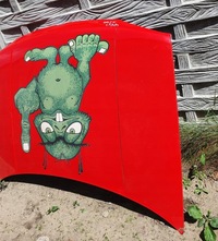 фото thumb №3, Капот крышка vw golf iv lp3g