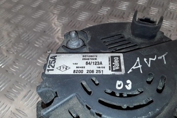 фото thumb №8, Генератор renault avantime de0_ sg12b072 2.2l дизель 110kw 2003