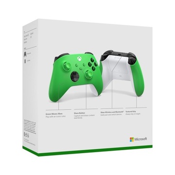 Беспроводной контроллер Velocity Green серии Xbox (QAU-00091)