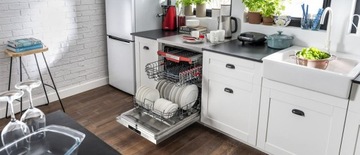 Серебристая посудомоечная машина AMICA DFM61E6qISMG 12KPL 60см