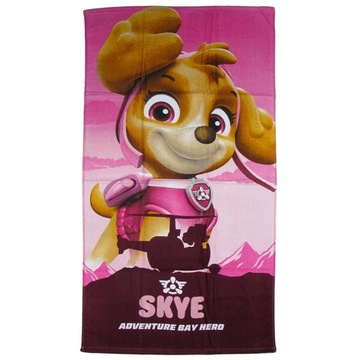 SKYE PSI PATROL RĘCZNIK Kąpielowy Plażowy Dziecięcy BASEN WAKACJE 140 x 70