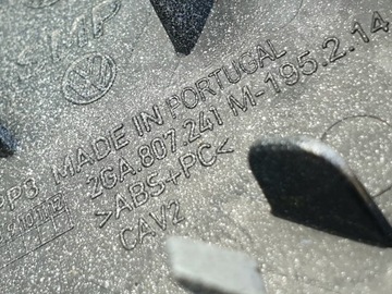 фото thumb №7, Заглушка бампера фаркоп перед vw t-roc 2ga807241m