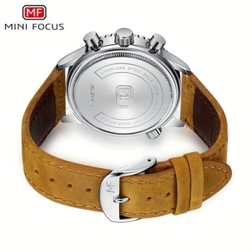 MINIFOCUS Многофункциональные светящиеся модные мужские кварцевые часы WR