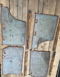 Mercedes-benz w115 1973 обшивки дверь комплект . коричневые Доставка, фото thumb