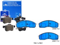 фото thumb №1, Тормозные колодки тормозные kia carnival i carnival ii pregio