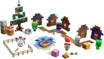 Адвент-календарь Minecraft из 24 предметов