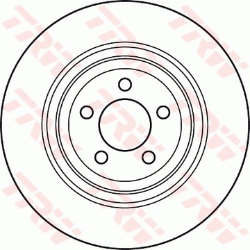 фото thumb №3, Диски тормозные зад do chrysler 300 c 3.5 5.7 6.1