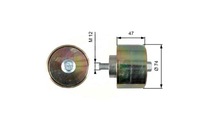 фото thumb №2, Ролик напрямна ремінь клиновий iveco eurostar eurotech mh eurotech mp