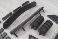 Jeep wrangler jl 18+ усиленные кронштейн колеса запасного + набор проставка Цена, фото thumb